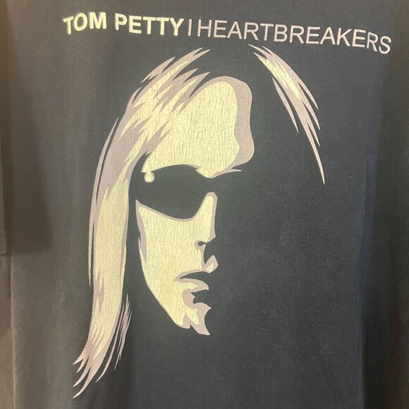 Anvil Mens Vintage 2005 Tom Petty Heartbreakers Band Tour Shirt 2XL Black AN GDD - Picture 1 of 11